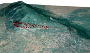 Sezione 3D Bunker Soratte