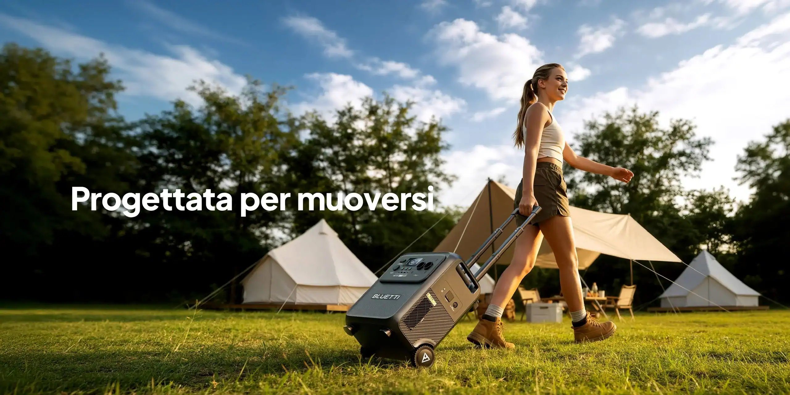 Bluetti Elite 400 power station portatile per camper