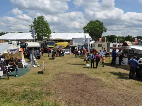 Panoramica dell'area espositiva della fiera