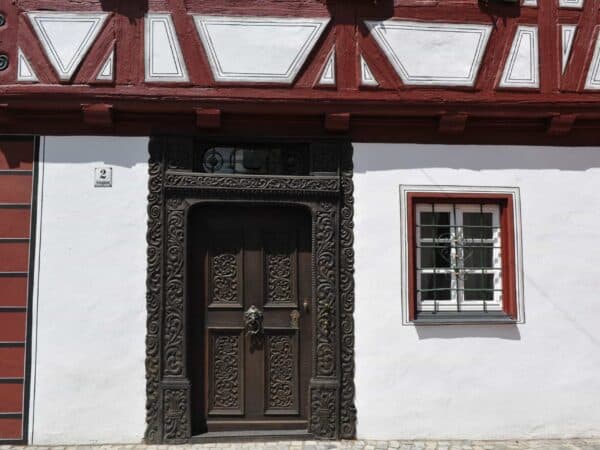 Scorcio nel centro di Nördlingen