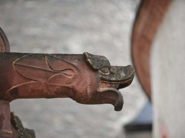 Dettagli scolpiti della Festung Marienberg, Würzburg
